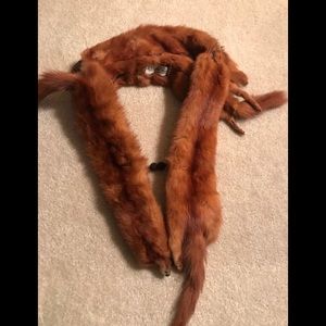 Vintage Nigbor Furs 4 pelt mink stole